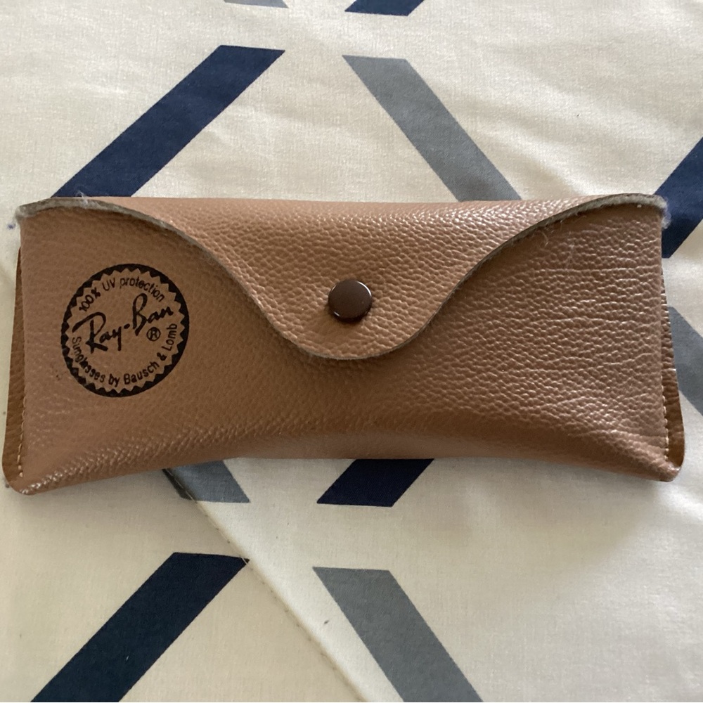 Ray-Ban Tan Sunglasses Case